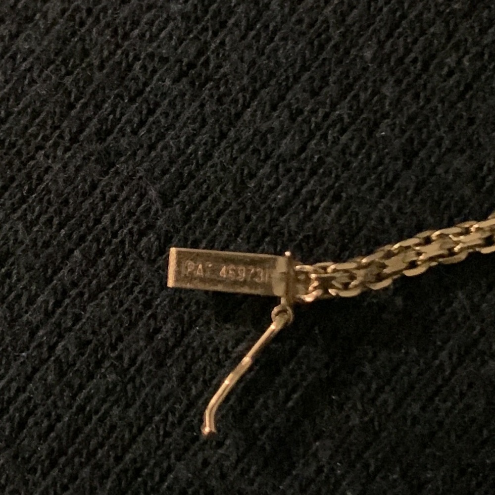 Authentic Diamond Heart Bracelet circa 1990s. - Picture 6 of 6